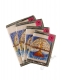 SET CON 4 NOTEBOOK RIVESTITI CON STOFFA. MISURANO:
