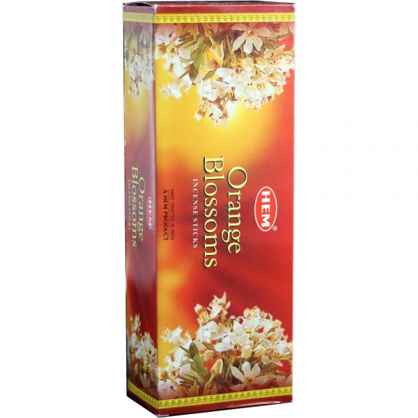 INCENSI ESAGONO 6 BUSTE INCENSO&nbsp;HEM&nbsp;FRAGRANZA ORANGE BLOSSOMS.BUST - Etnika Slog d.o.o.
