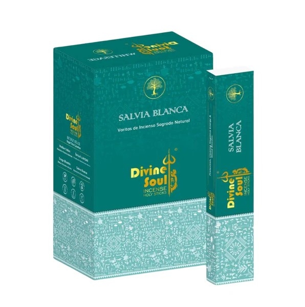 INCENSO DIVINE SOUL, FRAGRANZA&nbsp;WHITE SAGE / SALV