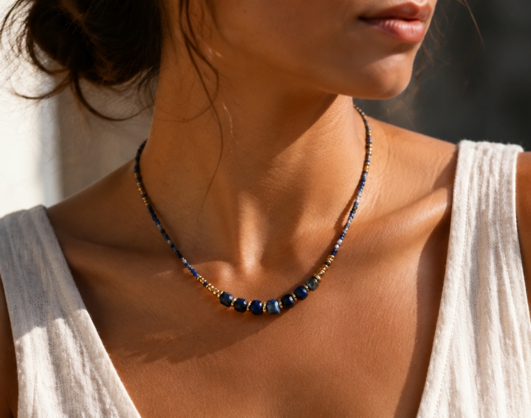 RIGID NECKLACE IN WHITE METAL.DIAMETER NECKL