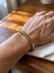 BRACCIALE APERTO IN RAME E OTTONE&nbsp;INTRECCIATIbr /