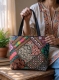 BORSE DA SPALLA RICAMATE BORSA RETTANGOLARE IN COTONE CON RICAMO PATCHWORK - com Etnika Slog d.o.o.