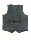 GILET IN COTONE PATCHWORK ( STAMPE E RIGHE ) CON E
