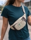 BELT BAGS BUM&nbsp;BAG MADE OF HEMP AND COTTON, 3 POCKETS WITH ZI - com Etnika Slog d.o.o.