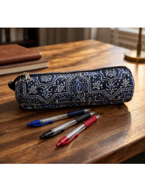 PENCIL CASES - COIN PURSES PENCIL CASE&nbsp;MADE OF&nbsp;COTTON, WITH PRINTS AND PATCHE - Etnika Slog d.o.o.