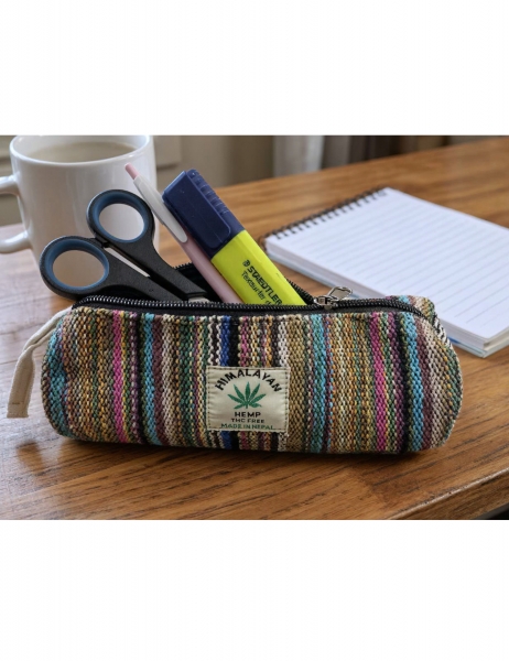 HEMP WALLETS, COIN PURSES PENCIL CASE MADE OF HEMP AND COTTON WITH ZIPPER.b - com Etnika Slog d.o.o.