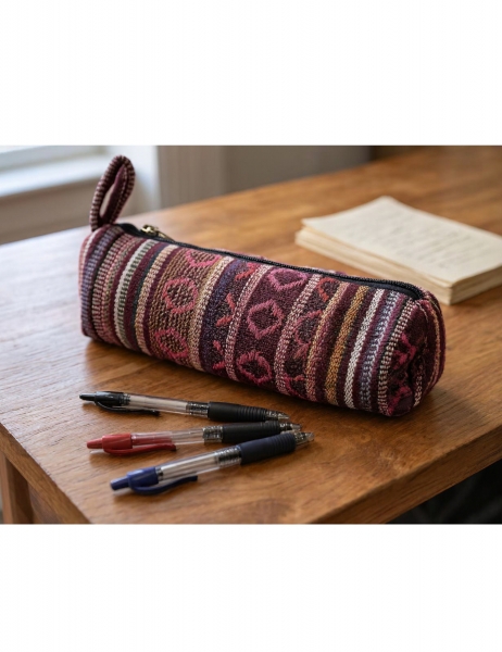 PENCIL CASES - COIN PURSES PENCIL CASE MADE OF COTTON,&nbsp;PATCHWORK SARI.W - Etnika Slog d.o.o.