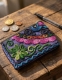 PENCIL CASES - COIN PURSES COINPURSE MADE OF COTTON WITH EMBROIDERY, ZIP CLOS - Etnika Slog d.o.o.