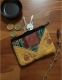 PENCIL CASES - COIN PURSES COTTON MONEY PURSE WITH EMBROIDERY AND SEQUINS. - com Etnika Slog d.o.o.