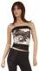 TOP IN COTONE CON ELASTAN A FASCIA ELASTICA, STAMP