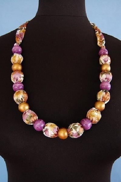 MIXED MATERIALS NECKLACES CL-TH01-30 - Oriente Import S.r.l.