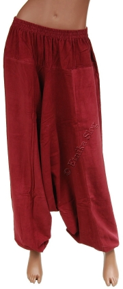 VELVET AND LINED TROUSERS