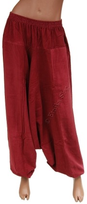 VELVET AND LINED TROUSERS