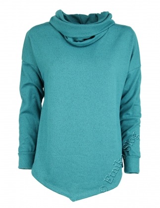 WINTER SWEATERS MADE OF JERSEY AND VELVET