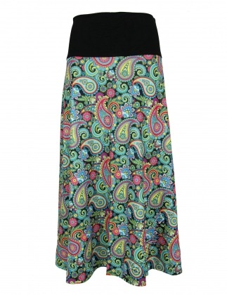 WINTER SKIRTS MADE OF JERSEY AND VELVET