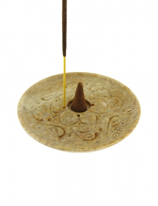 INCENSE HOLDER FROM SOAPSTONE